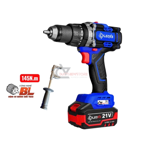Máy khoan Pin 145Nm LEOxs LXS-ID13145ATC ( chưa pin & sạc )