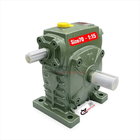 Hộp giảm tốc trục vít TTT WPS70 ( tỷ số truyền 1:15 )
