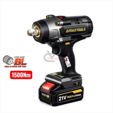 Máy siết bulong pin 1500Nm Amaxtools ABL150012SM ( chưa pin & sạc ) 