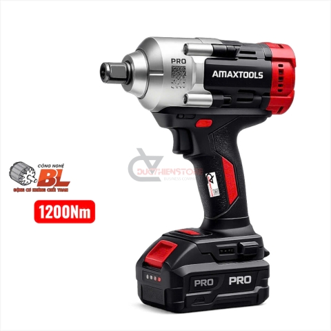 Máy bắn bulong pin 1650Nm Amaxtools ABL165034SM PRO ( chưa pin & sạc )