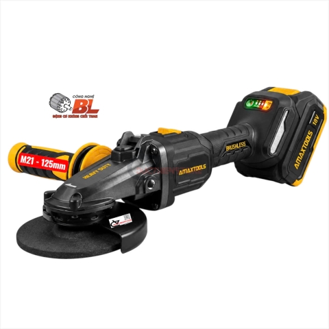 Máy mài pin 125mm Amaxtools AM125CS-SM ( chưa pin & sạc )
