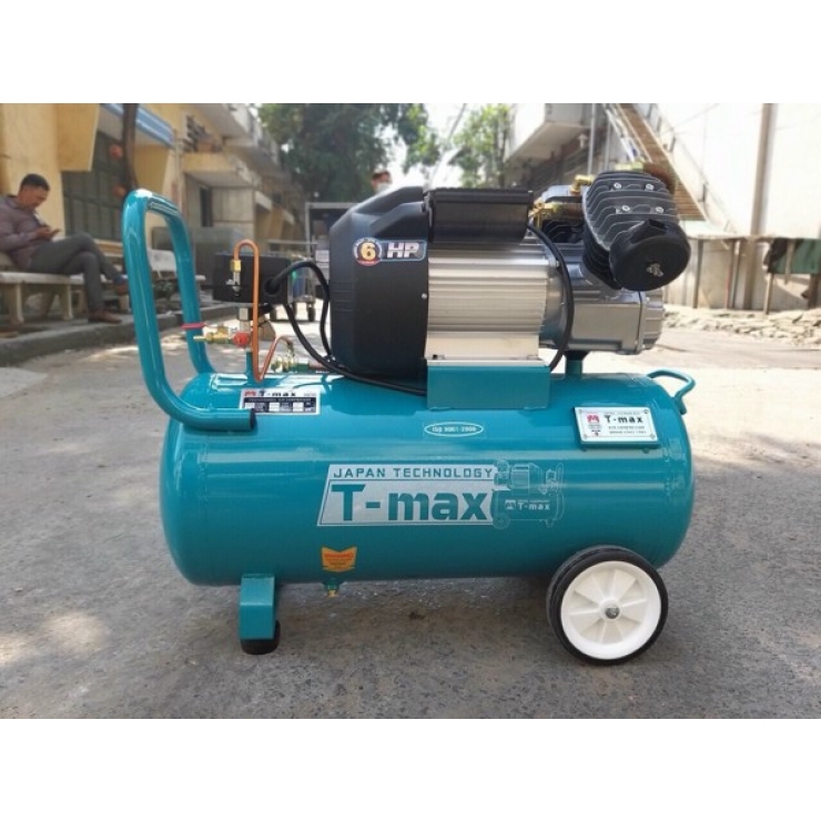 Máy nén khí 2 đầu nén bình 60 lít TMAX TM-4860x2 
