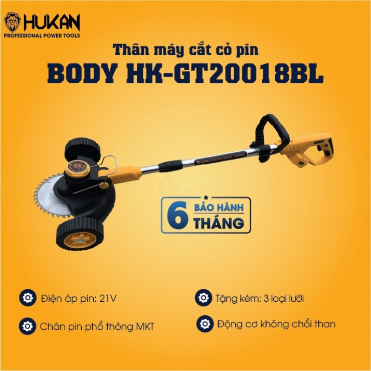 Thân Máy Cắt Cỏ Dùng Pin Dekton M21-CC2301