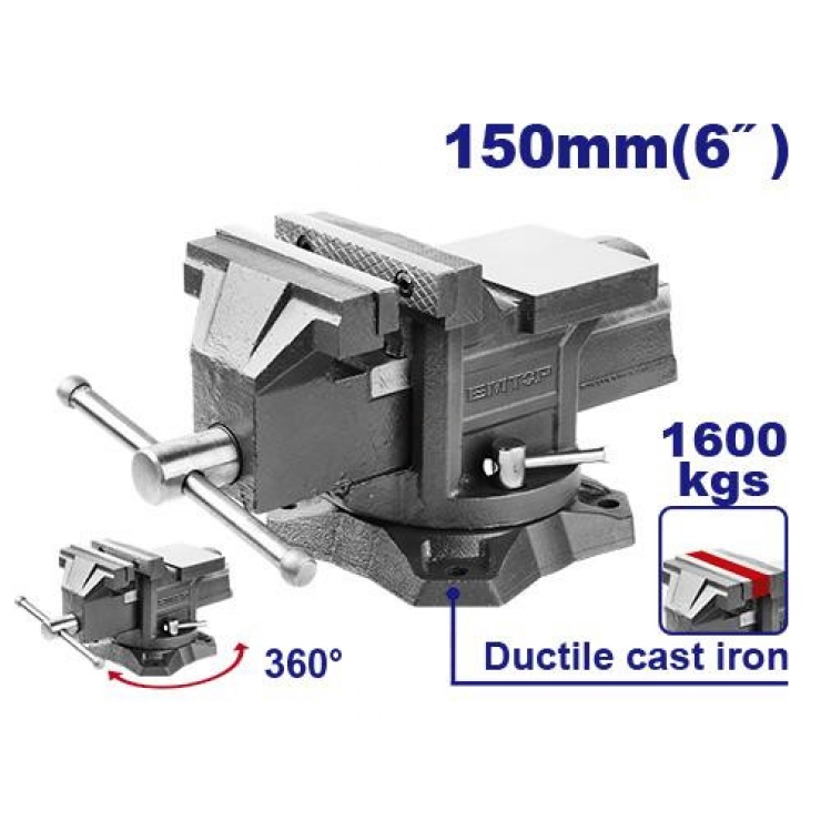 Ê tô kẹp 150mm Emtop EBVE0401 ( xoay 360° )