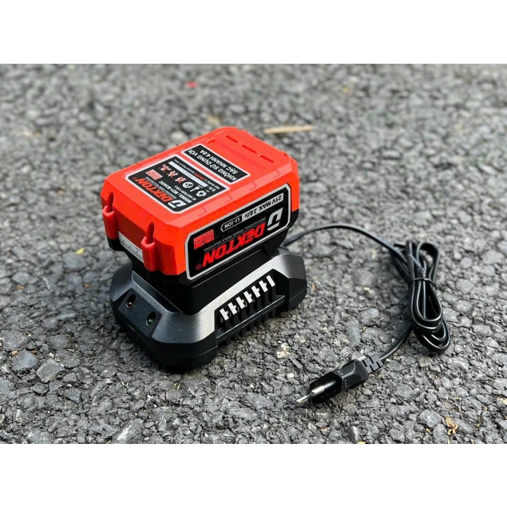 Máy mài góc 100mm Pin 21V Deton M21-AG100BT