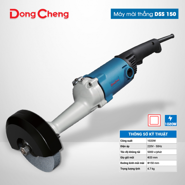 Máy mài thẳng 150mm Dongcheng DSS150 1020W