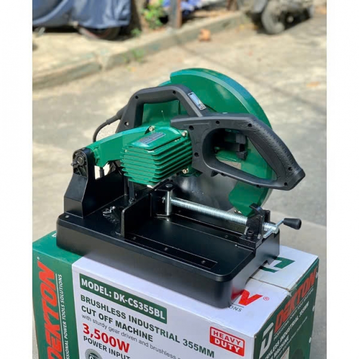 Máy cắt sắt lưỡi hợp kim 355mm Dekton DK-CS355BL Brushless