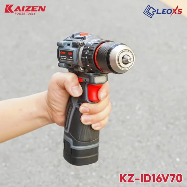 Máy khoan Pin 16V 70Nm Kaizen KZ-ID16V70 Brushless