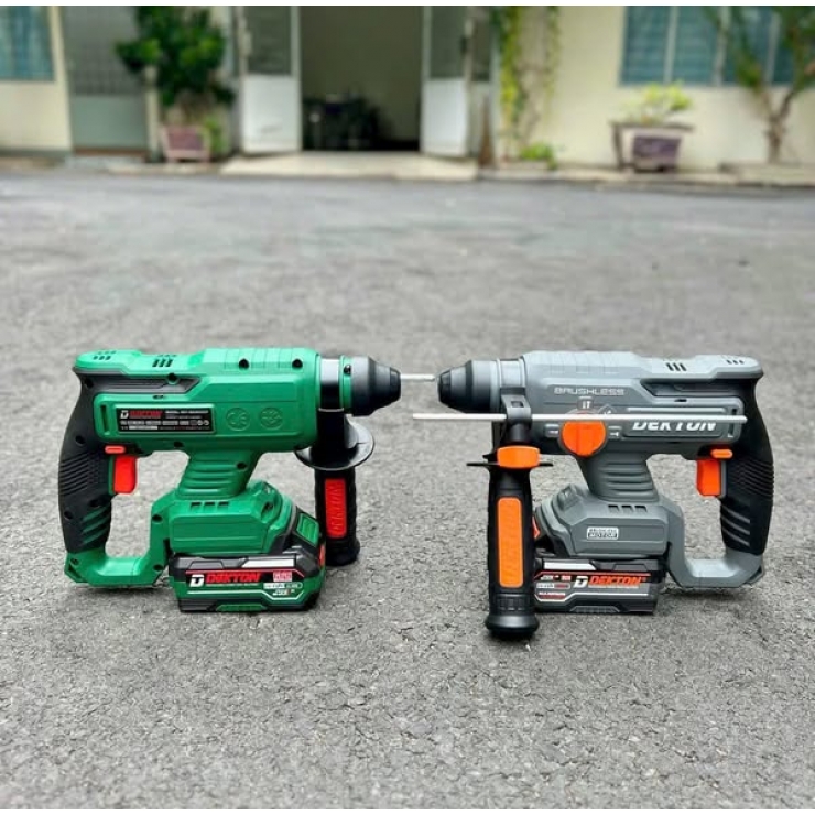 Khoan Bê Tông Pin 21V Dekton M21-RH2603CP