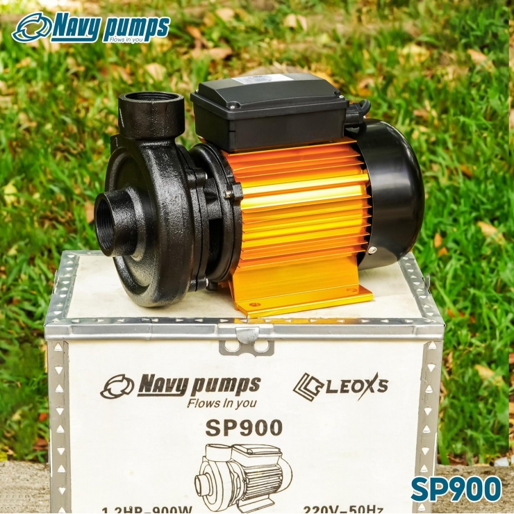 Máy bơm nước 1.2Hp đẩy cao 18.5m Navy SP900 Gold Series