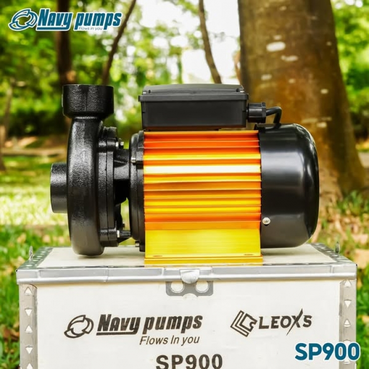 Máy bơm nước 1.2Hp đẩy cao 18.5m Navy SP900 Gold Series