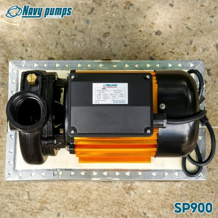 Máy bơm nước 1.2Hp đẩy cao 18.5m Navy SP900 Gold Series