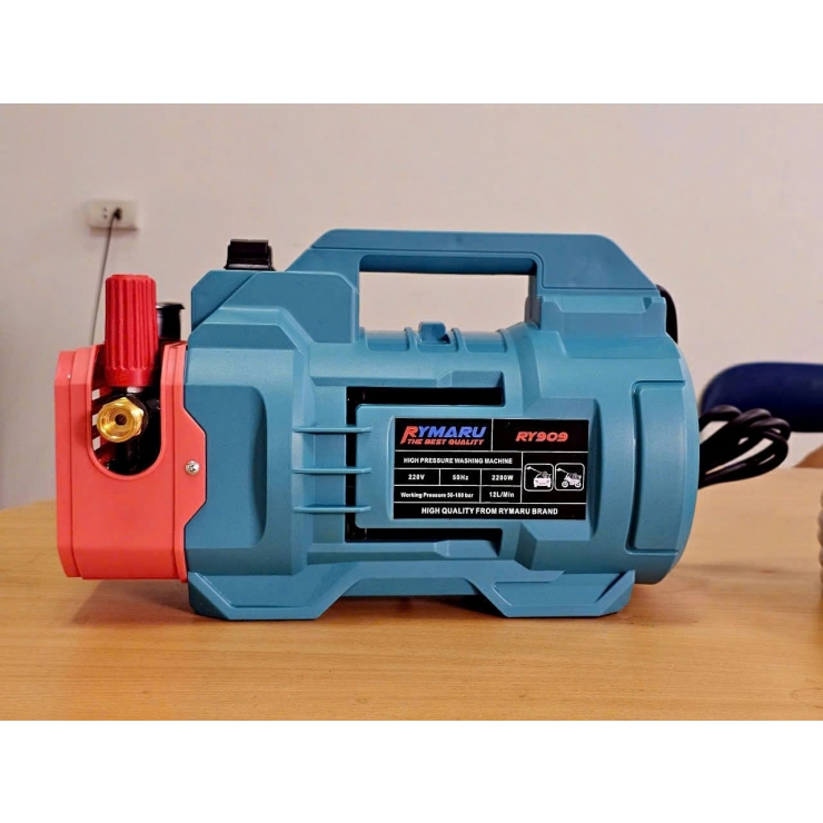 Máy rửa xe chỉnh áp 2200W áp cao Rymaru RY909 