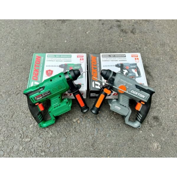 Khoan Bê Tông Pin 21V Dekton M21-RH2603CP