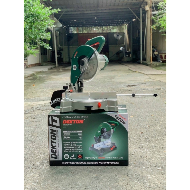 Máy cắt nhôm DEKTON motor từ dùng lưỡi 255mm