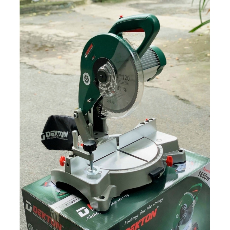 Máy cắt nhôm DEKTON motor từ dùng lưỡi 255mm
