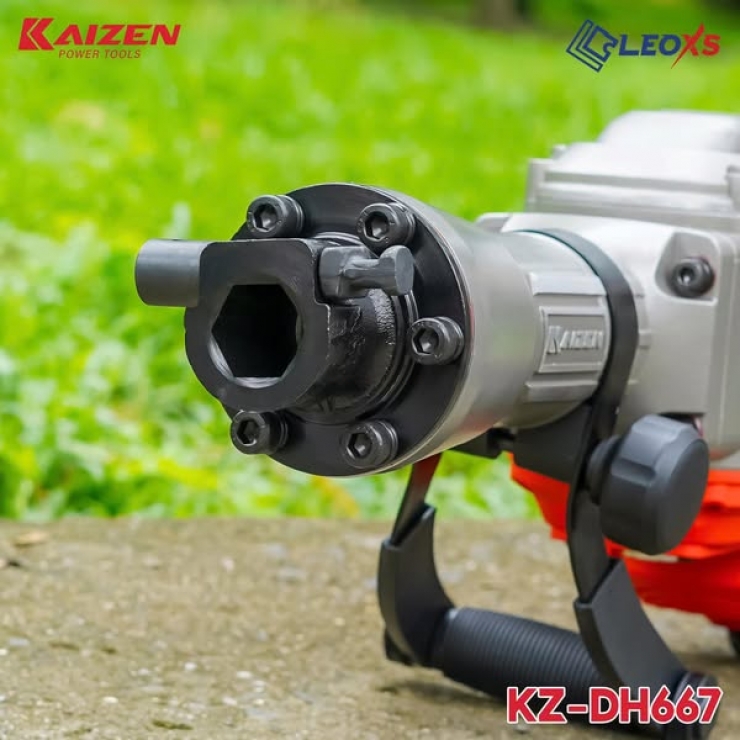 Máy đục bê tông 30mm Kaizen KZ-DH667 hammer