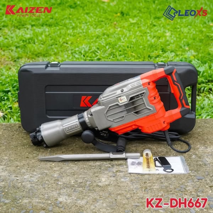 Máy đục bê tông 30mm Kaizen KZ-DH667 hammer