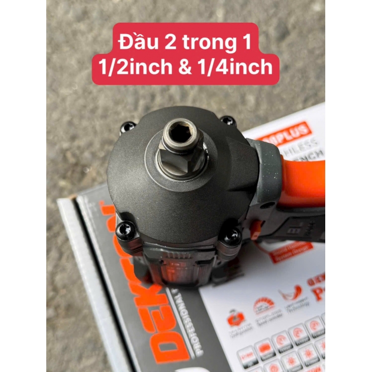 Máy bắn ốc Pin 21V Dekton M21-IW398PLUS ( chưa Pin & Sạc )