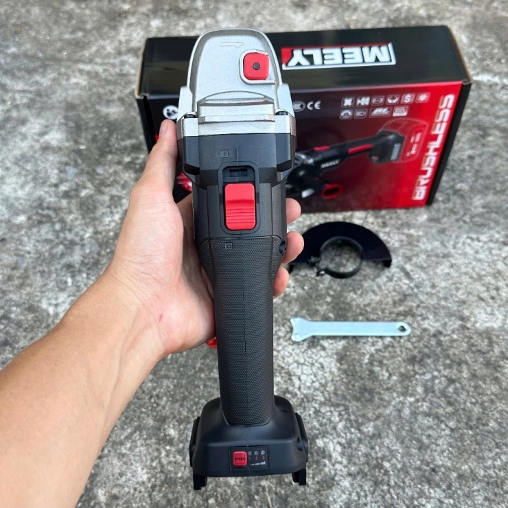 Máy mài Pin 21V MEELY MT600 Brusless ( chưa Pin & Sạc )