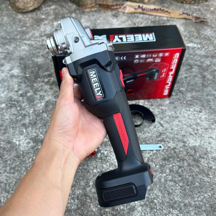 Máy mài Pin 21V MEELY MT600 Brusless ( chưa Pin & Sạc )