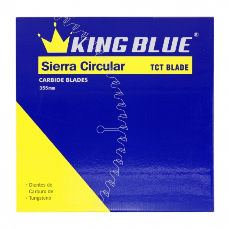 Lưỡi cắt sắt hợp kim 355mm Kingblue K1-355x80T (New)