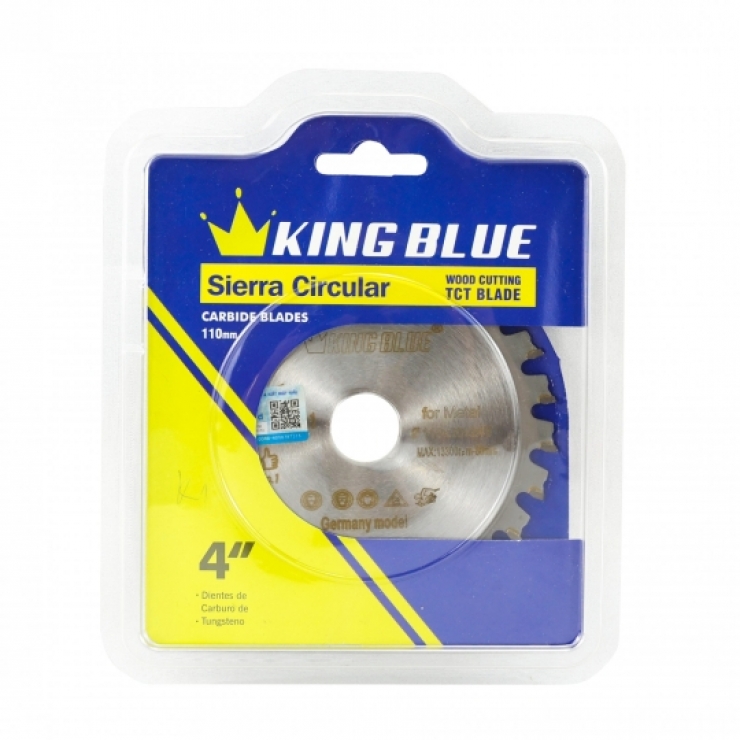 Lưỡi cắt sắt hợp kim 110mm Kingblue K1-110x24T