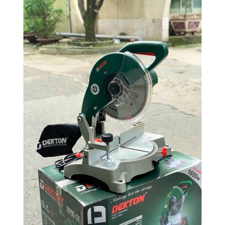 Máy cắt nhôm DEKTON motor từ dùng lưỡi 255mm