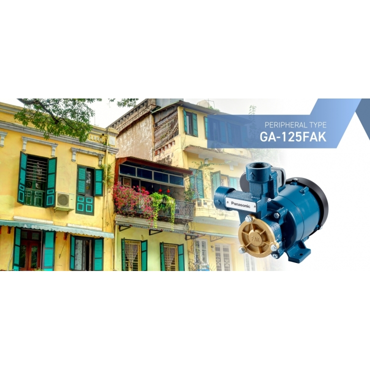 Bơm tăng áp điện tử 125W Panasonic GA-125FAK 