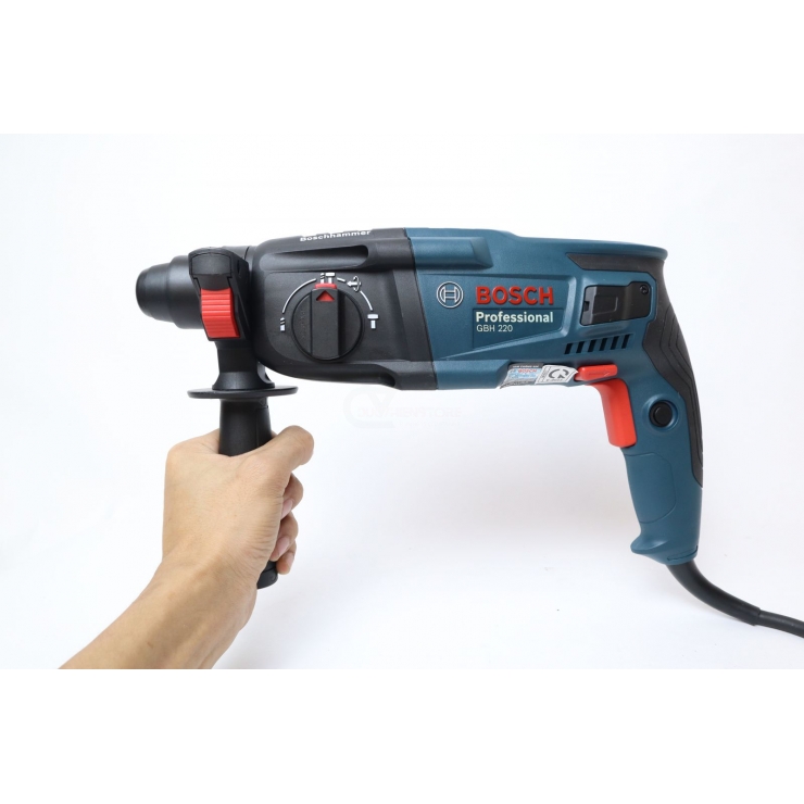 Máy khoan bê tông 720W Bosch GBH 220  Kèm Phụ Kiện 