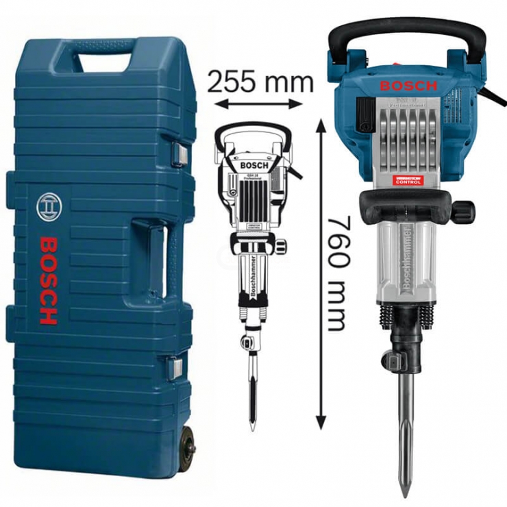 Máy đục bê tông 30mm Bosch GSH 16-30 Professional