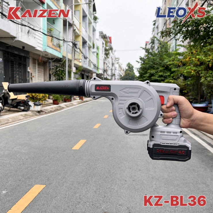 Máy thổi / hút bụi Pin 21V Kaizen KZ-BL36