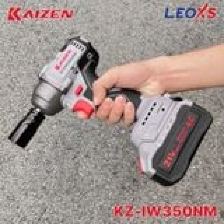 Máy siết bulong 350Nm Pin 21V Kaizen KZ-IW350NM Brushless
