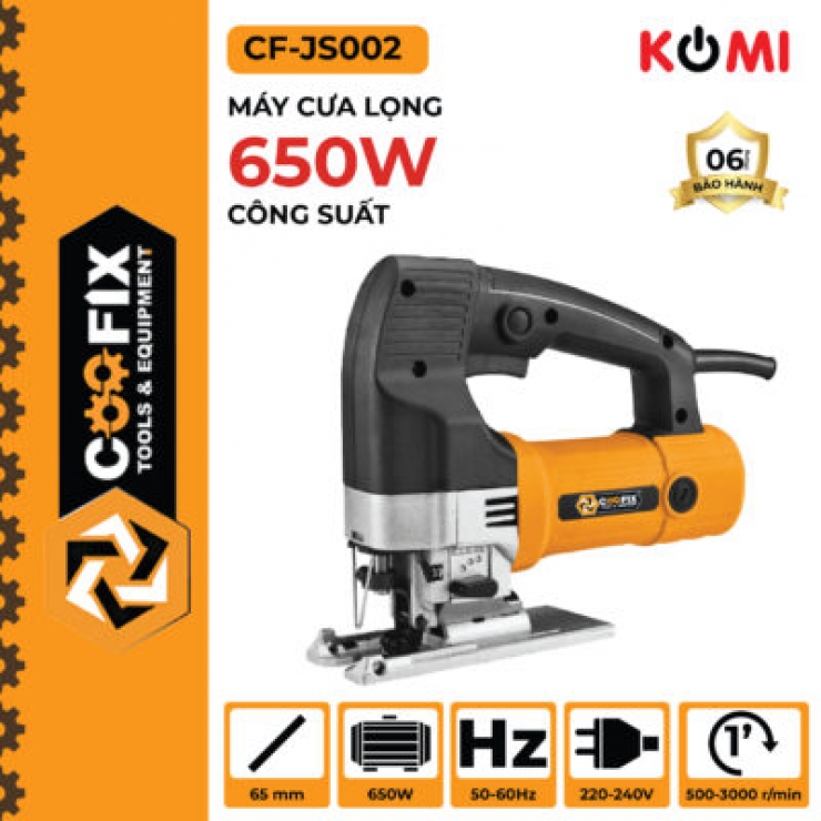 Máy cưa lọng 650W Coofix CF-JS002