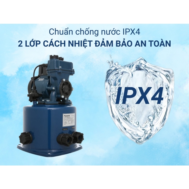 Bơm tăng áp tạo bọt khí 125W Panasonic A-130JTX