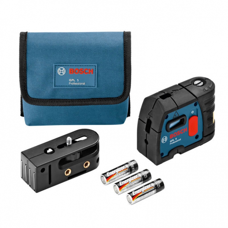 Máy định vị Laser 5 điểm xanh Bosch GPL 5 G Professional
