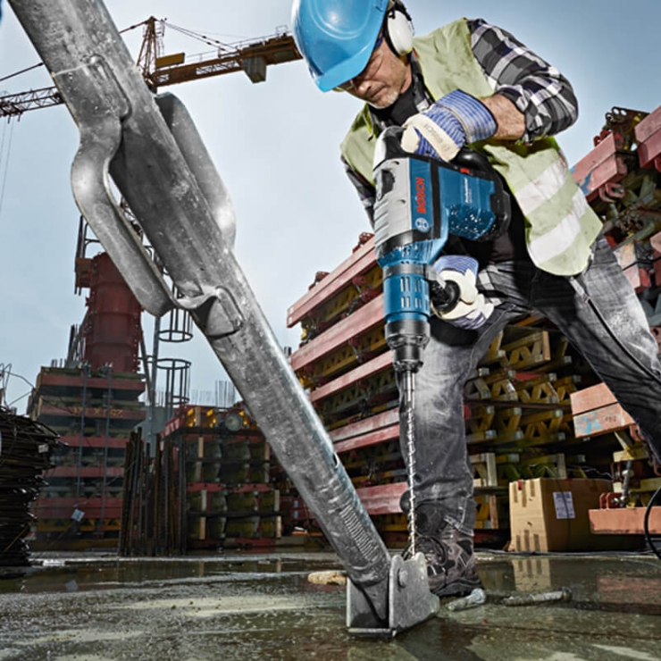 Máy khoan búa 1500W Bosch GBH 8-45 D Professional