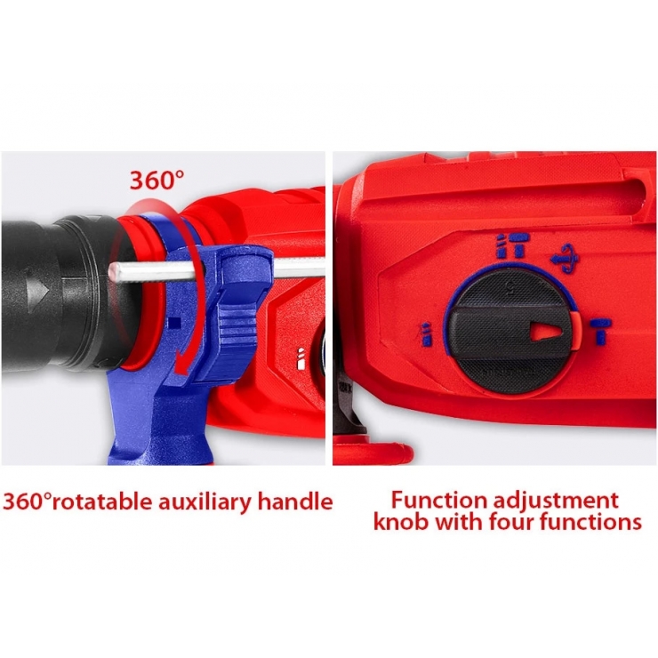 Máy khoan bê tông Emtop ERHRL802 ( 3 chức năng )