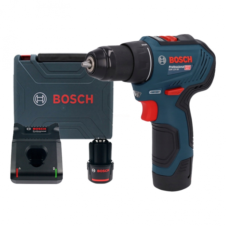 Máy khoan Pin 12V Bosch GSR 12V-30 Professional