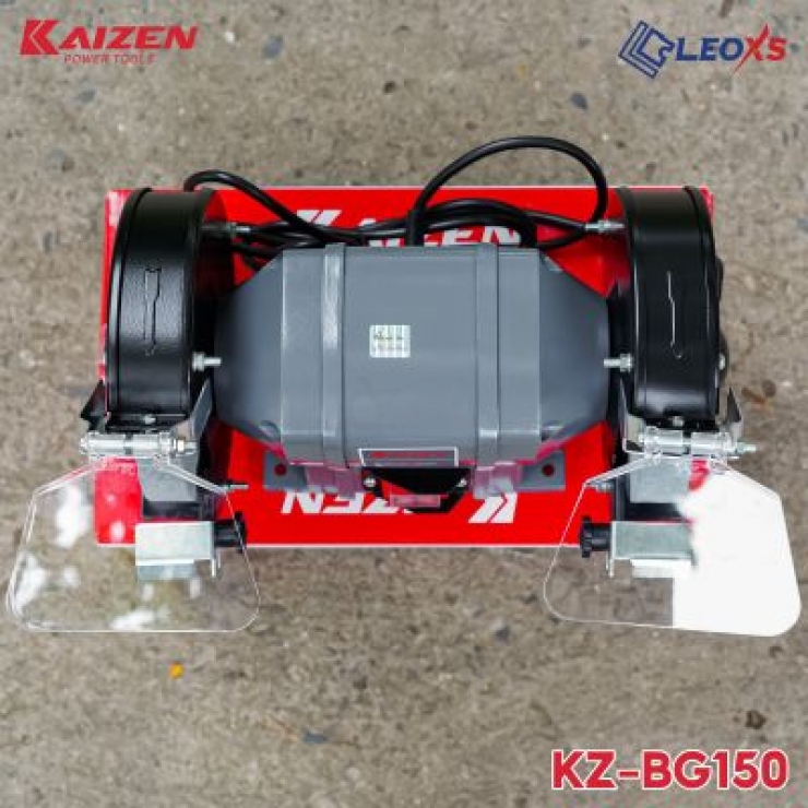 Máy mài 2 đá 250W KAIZEN KZ-BG150 Ф150 x 25 x Ф32mm