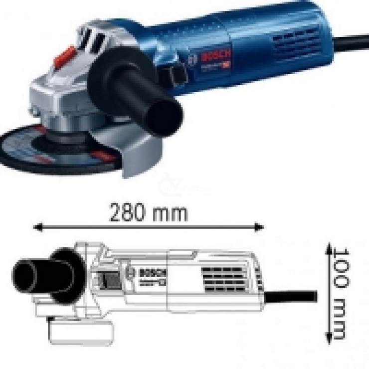 Máy mài góc 100mm Bosch GWS 900-100 Professional