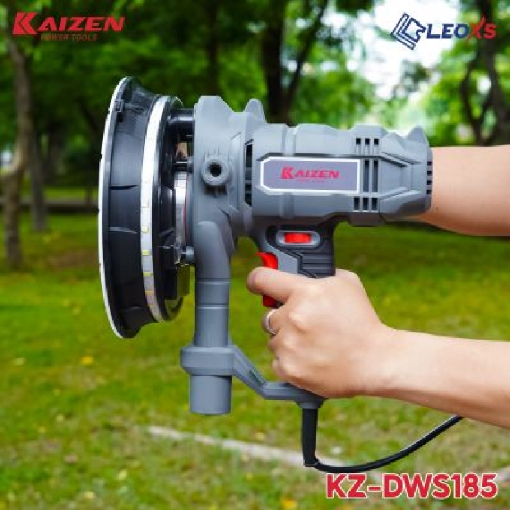 Máy chà tường 185mm Kaizen KZ-DWS185 có đèn LED