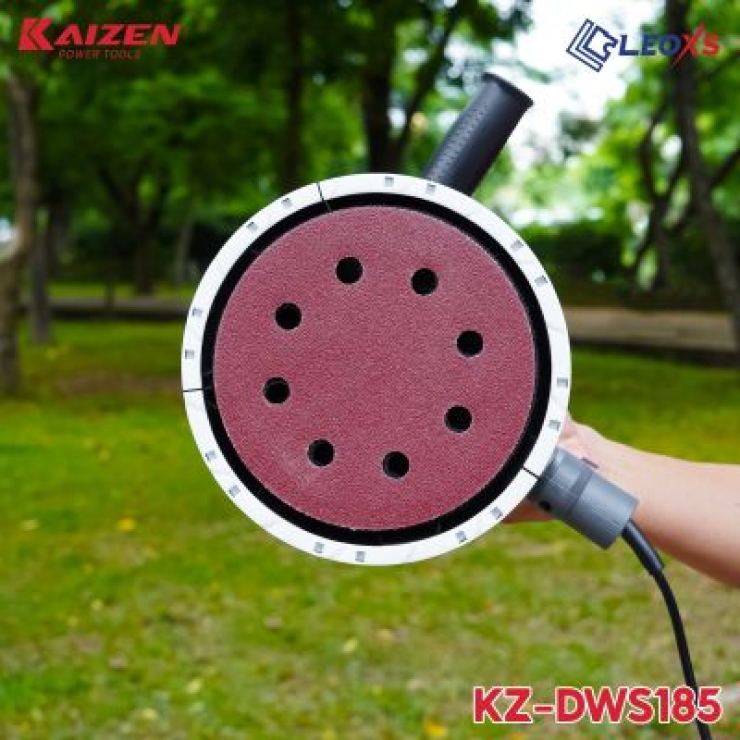 Máy chà tường 185mm Kaizen KZ-DWS185 có đèn LED