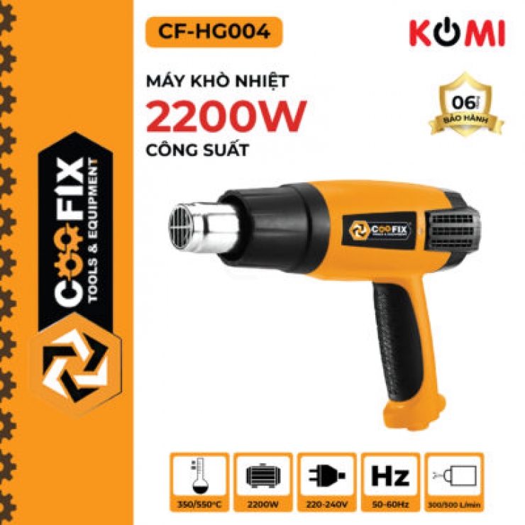 Máy khò nhiệt 2200W Coofix CF-HG004
