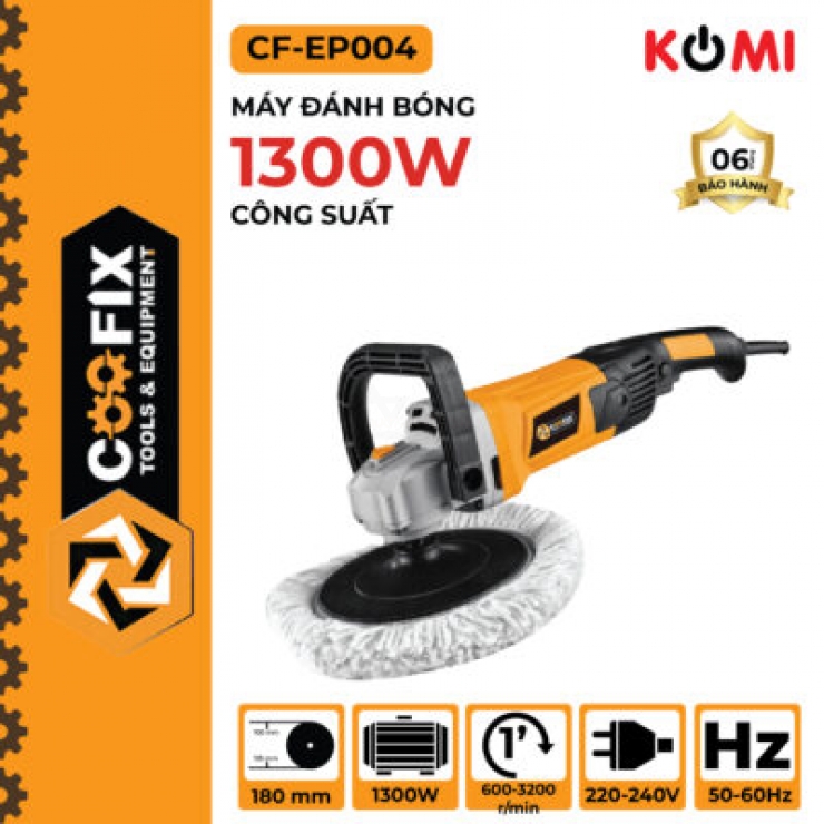 Máy đánh bóng 1300W Coofix CF-EP004 180mm