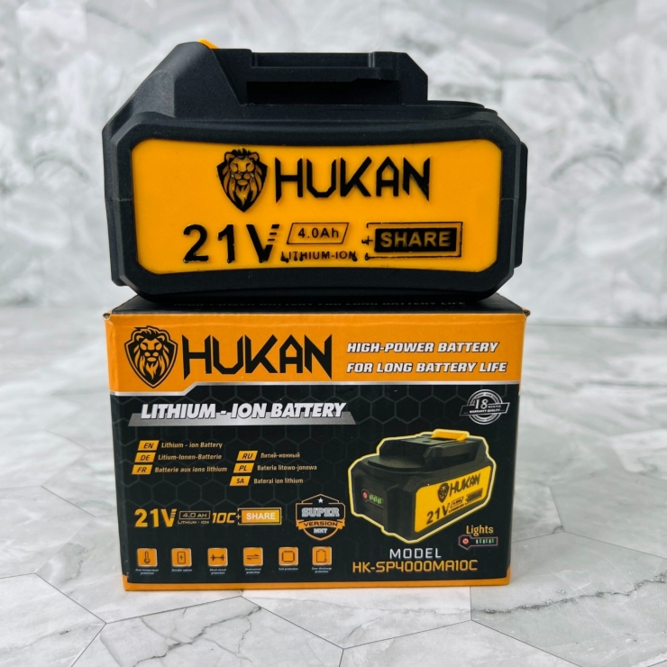 PIN ca o cấp HUKAN HK21-ABS4000S 10cell 4Ah bảo hành 1 năm