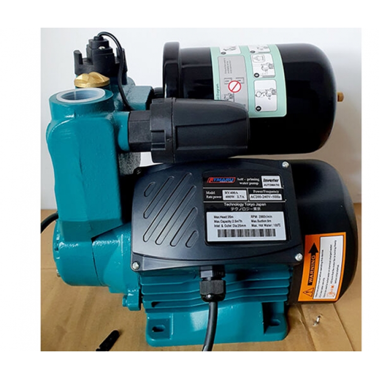 Máy bơm nước tăng áp 600W Rymaru RY600