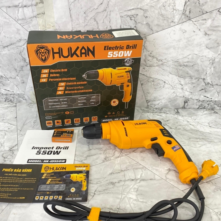 Máy Khoan Điện 10mm Hukan Hk-ID550