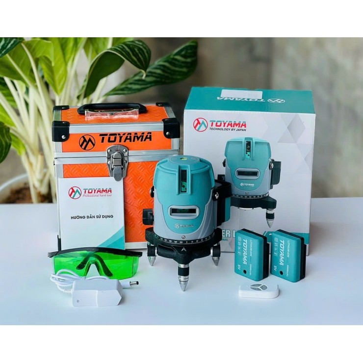 Máy Cân Bằng Laser Toyama T-999 ( 5 tia xanh siêu sáng )