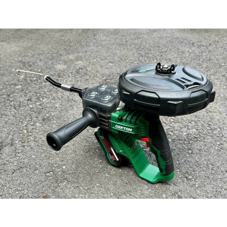 Máy đi dây điện âm tường dùng PIN 21V DEKTON M21-MĐD28 ( khả năng đi dây 28m )
